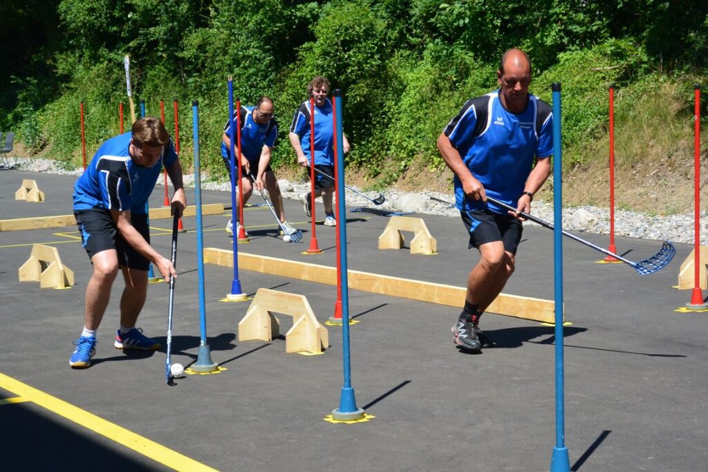 M&auml;nnerriege am RTF in Ossingen 21. Juni 2014