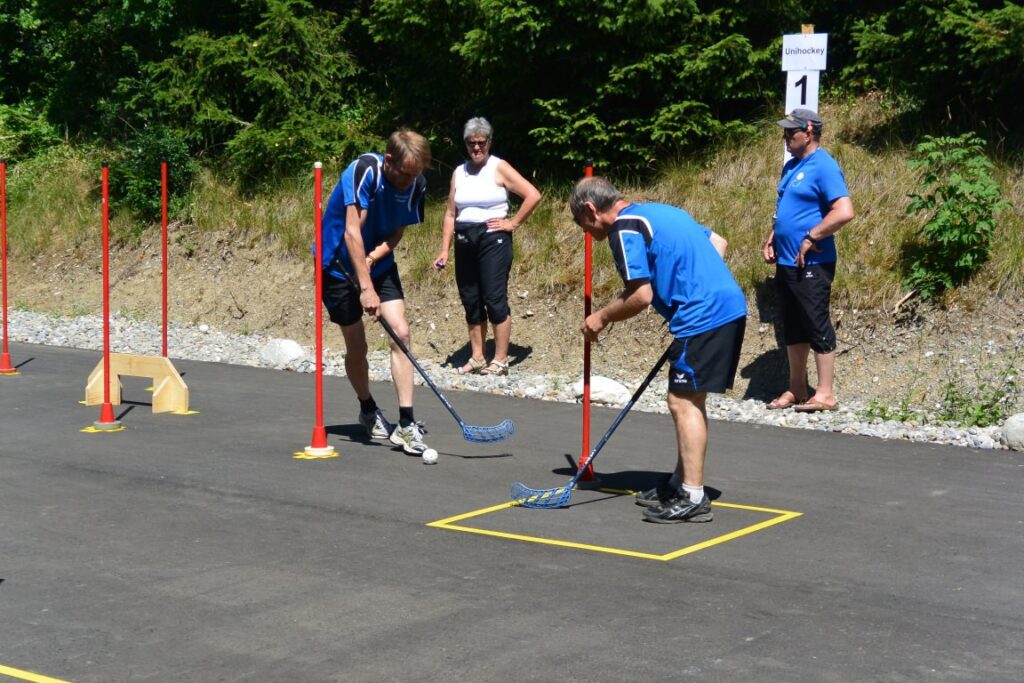 M&auml;nnerriege am RTF in Ossingen 21. Juni 2014