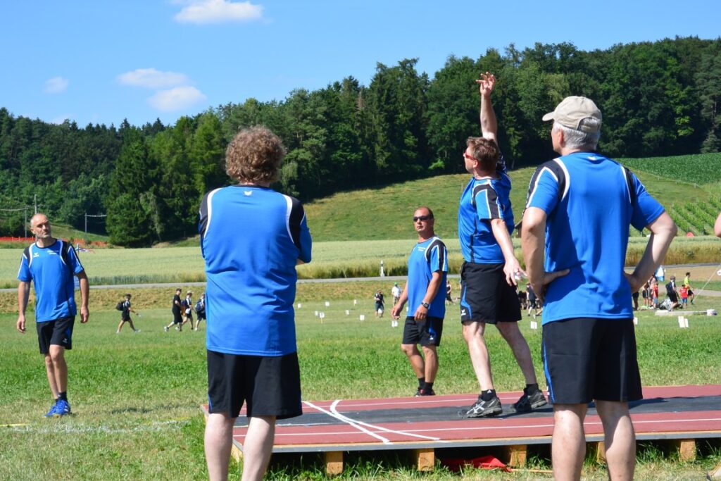 M&auml;nnerriege am RTF in Ossingen 21. Juni 2014