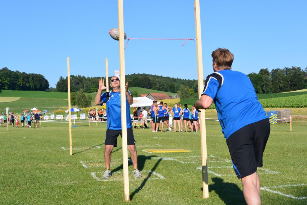 M&auml;nnerriege am RTF in Ossingen 21. Juni 2014