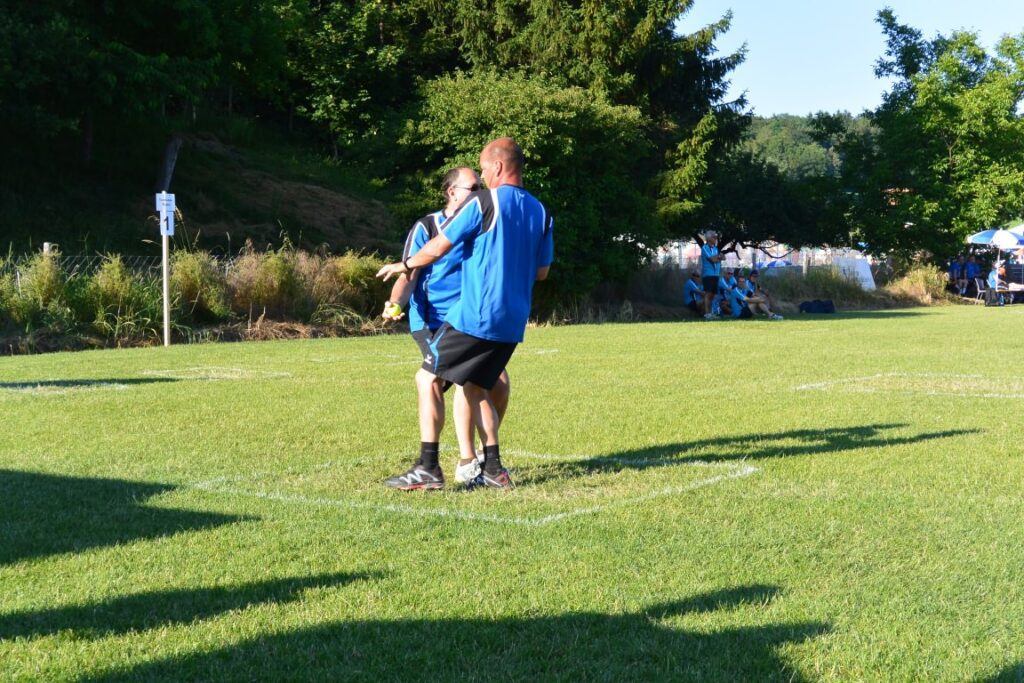 M&auml;nnerriege am RTF in Ossingen 21. Juni 2014