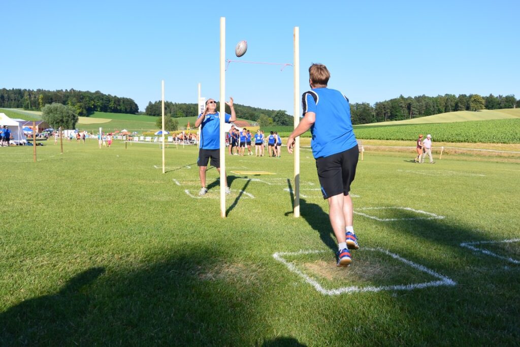 M&auml;nnerriege am RTF in Ossingen 21. Juni 2014