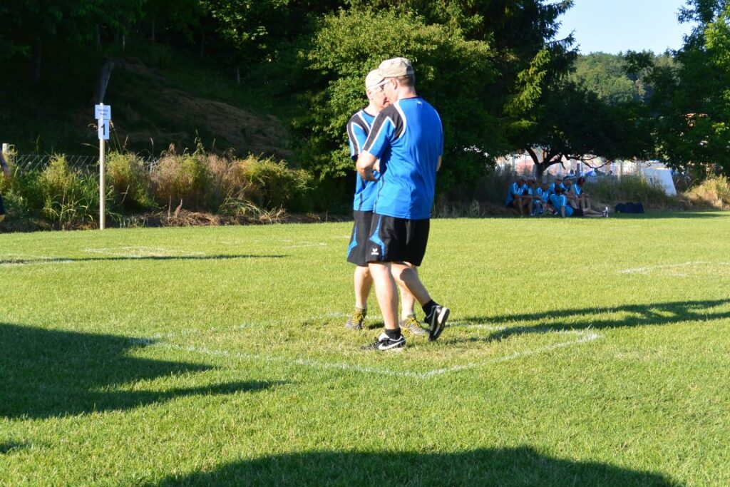 M&auml;nnerriege am RTF in Ossingen 21. Juni 2014