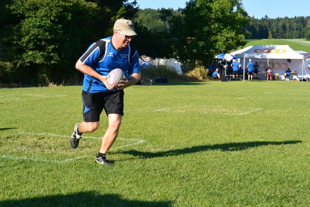 M&auml;nnerriege am RTF in Ossingen 21. Juni 2014
