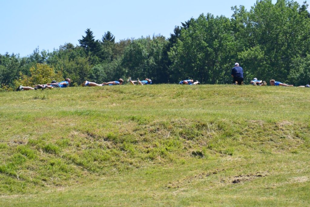 M&auml;nnerriege am RTF in Ossingen 21. Juni 2014