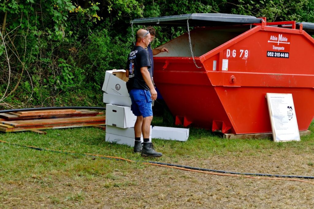 MR - Rebenturnfest 2017 Abbau