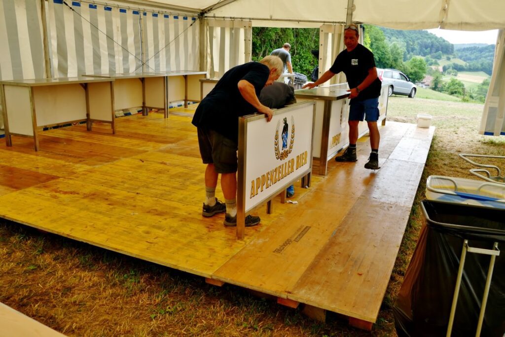 MR - Rebenturnfest 2017 Abbau