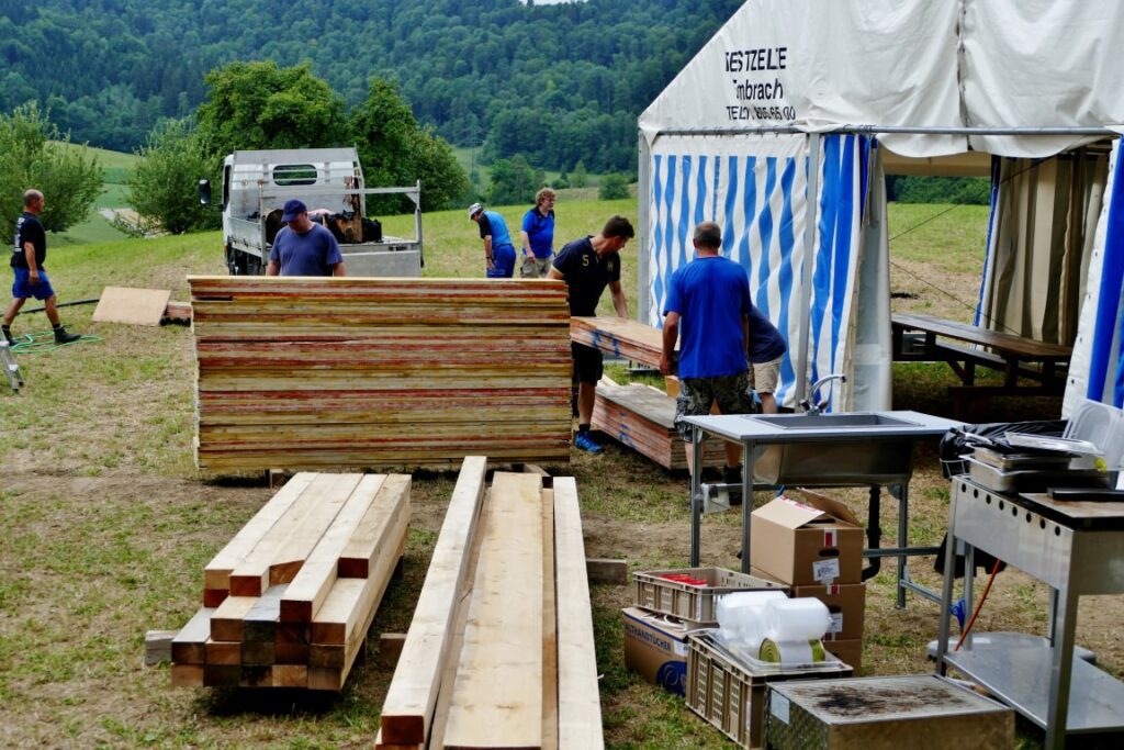 MR - Rebenturnfest 2017 Abbau