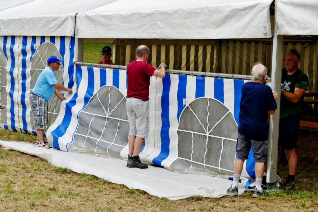 MR - Rebenturnfest 2017 Abbau