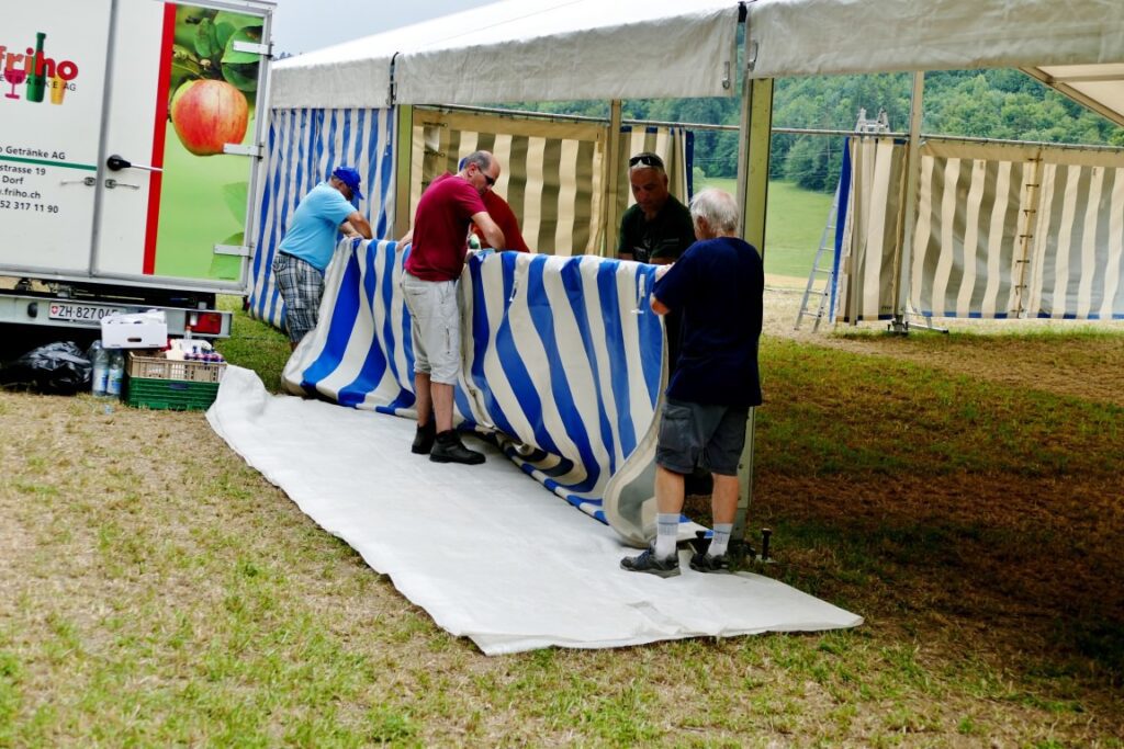 MR - Rebenturnfest 2017 Abbau