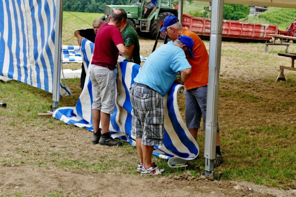 MR - Rebenturnfest 2017 Abbau