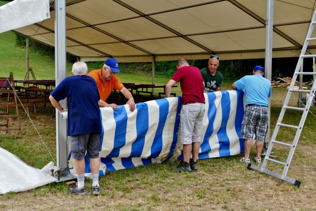 MR - Rebenturnfest 2017 Abbau