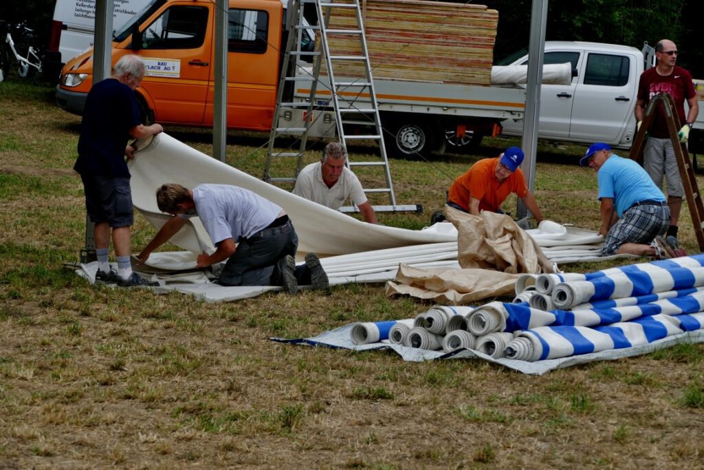 MR - Rebenturnfest 2017 Abbau