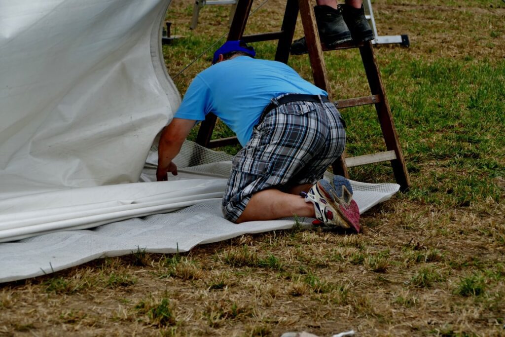 MR - Rebenturnfest 2017 Abbau