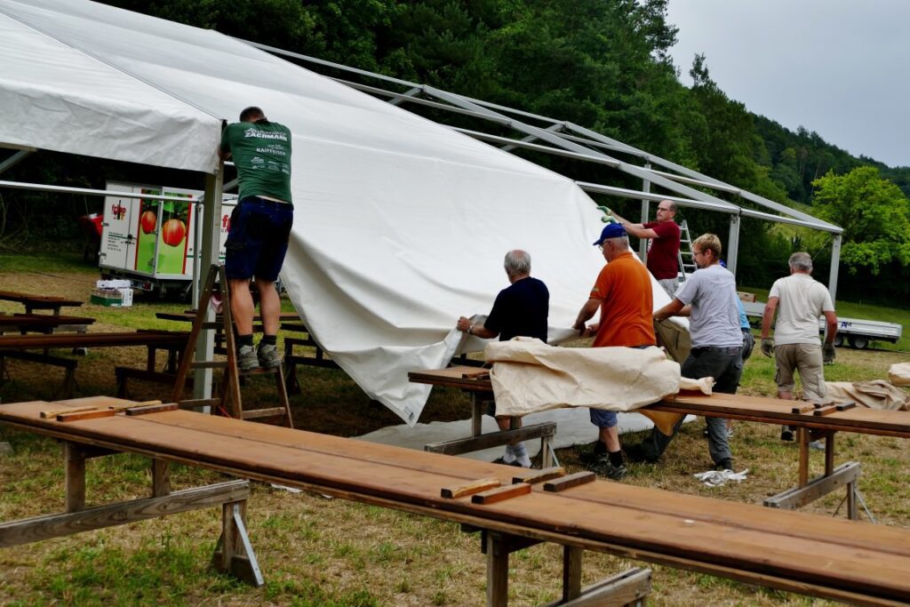 MR - Rebenturnfest 2017 Abbau