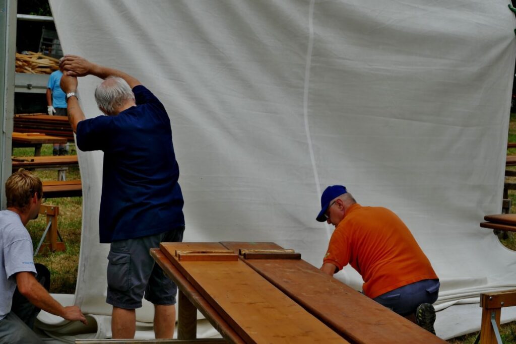 MR - Rebenturnfest 2017 Abbau