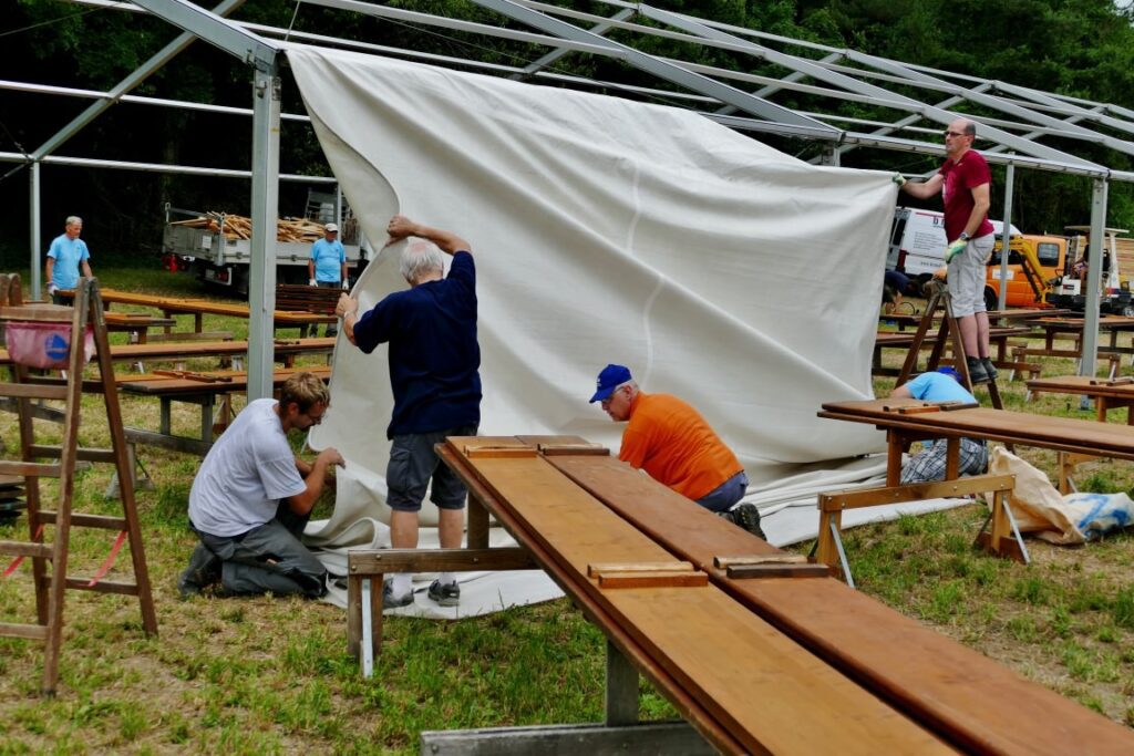 MR - Rebenturnfest 2017 Abbau