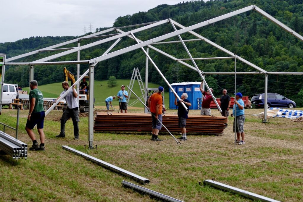 MR - Rebenturnfest 2017 Abbau