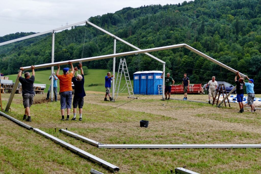 MR - Rebenturnfest 2017 Abbau