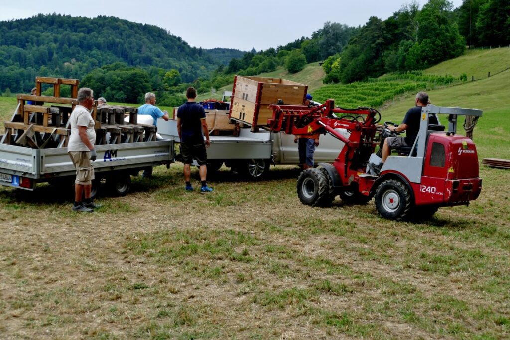 MR - Rebenturnfest 2017 Abbau