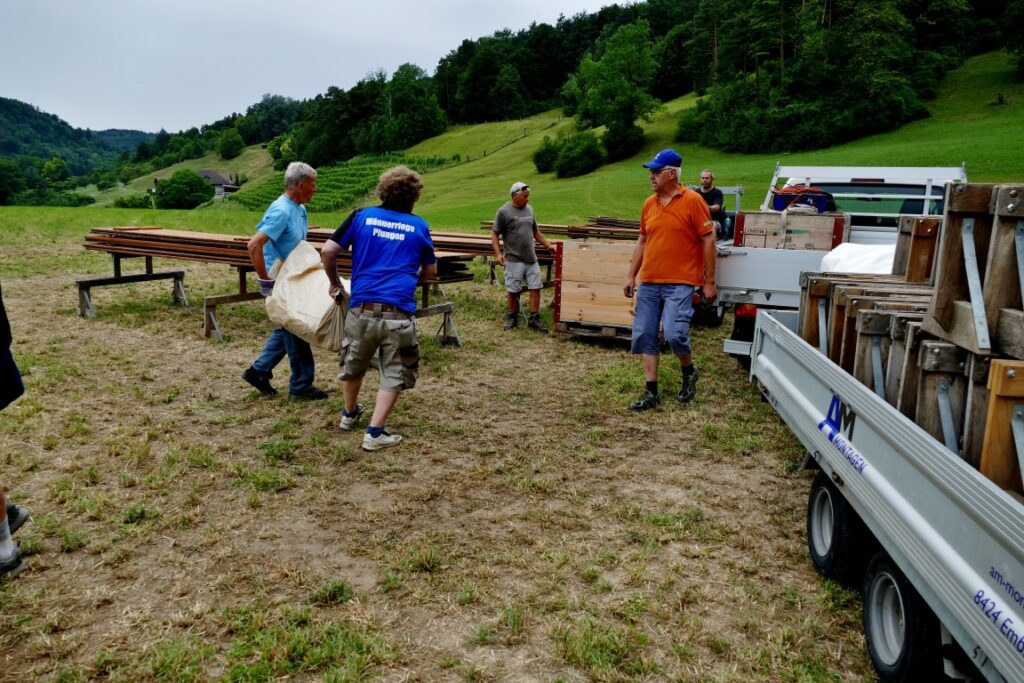 MR - Rebenturnfest 2017 Abbau